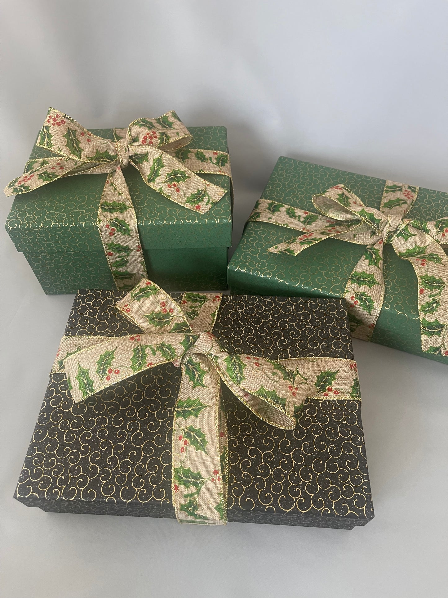 <NEW> 友禅和紙 クリスマスオーナメントセット(ブラックアソート)