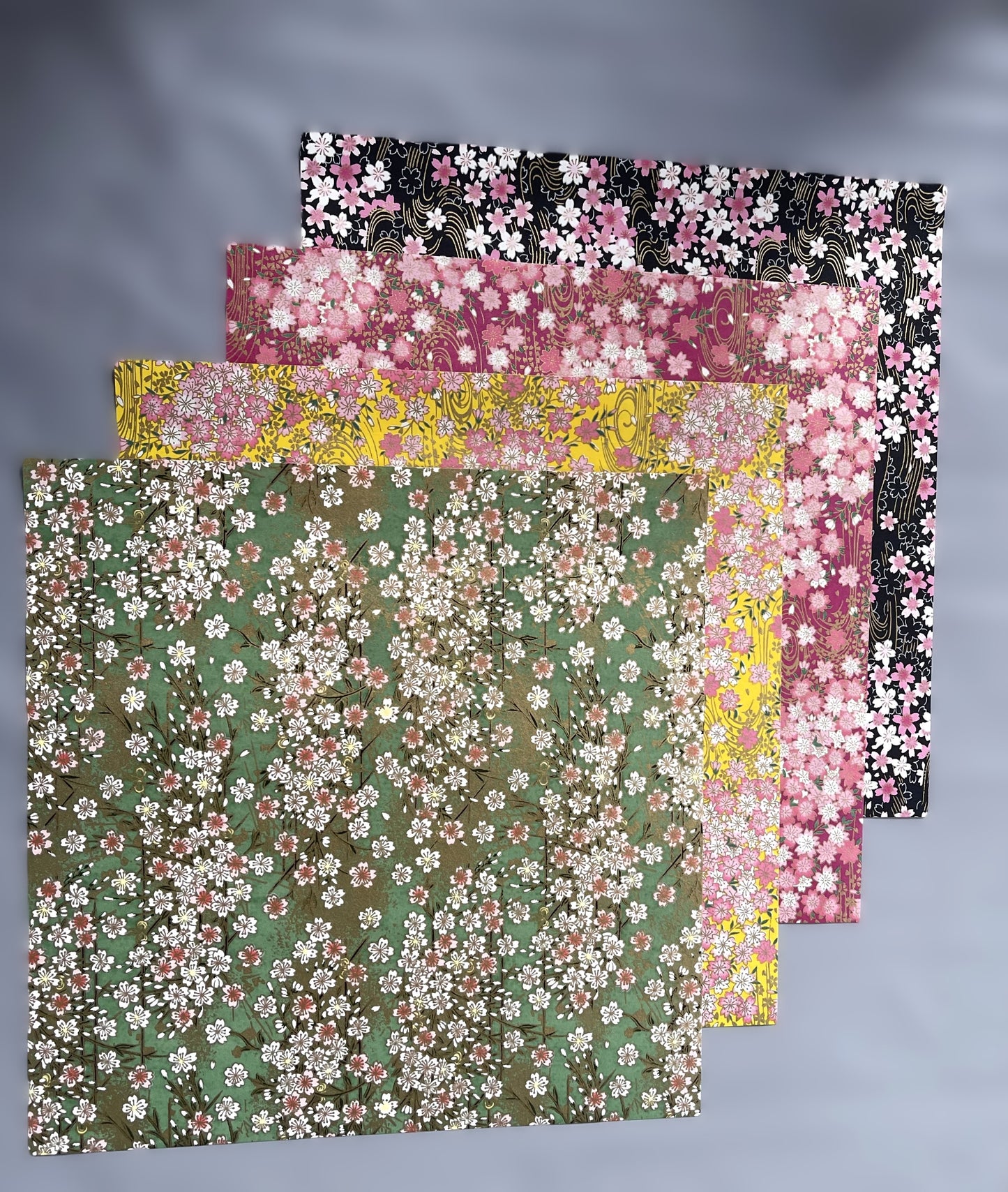 友禅和紙20枚セット 30×30cm 桜柄アソートA