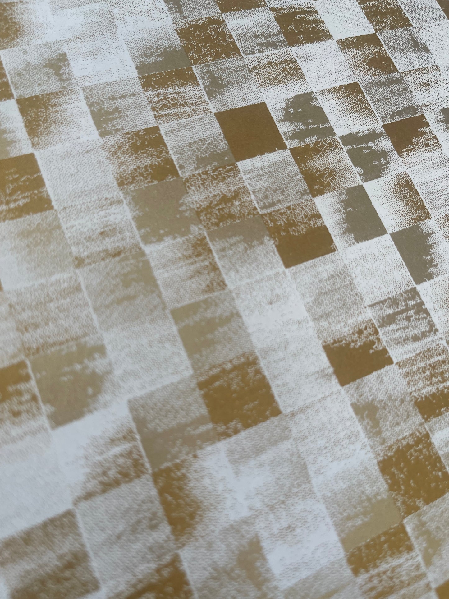 Yuzen Washi Tool Box (Shallow Type) Faded ICHIMATSU White