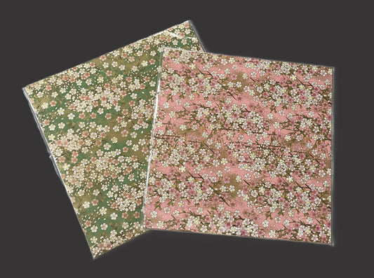 友禅和紙20枚セット　30×30cm 桜柄アソートA　