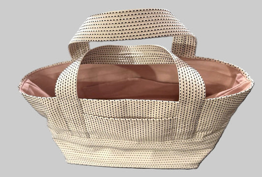 ＜Coming Soon> 刺し子織　トートバッグ